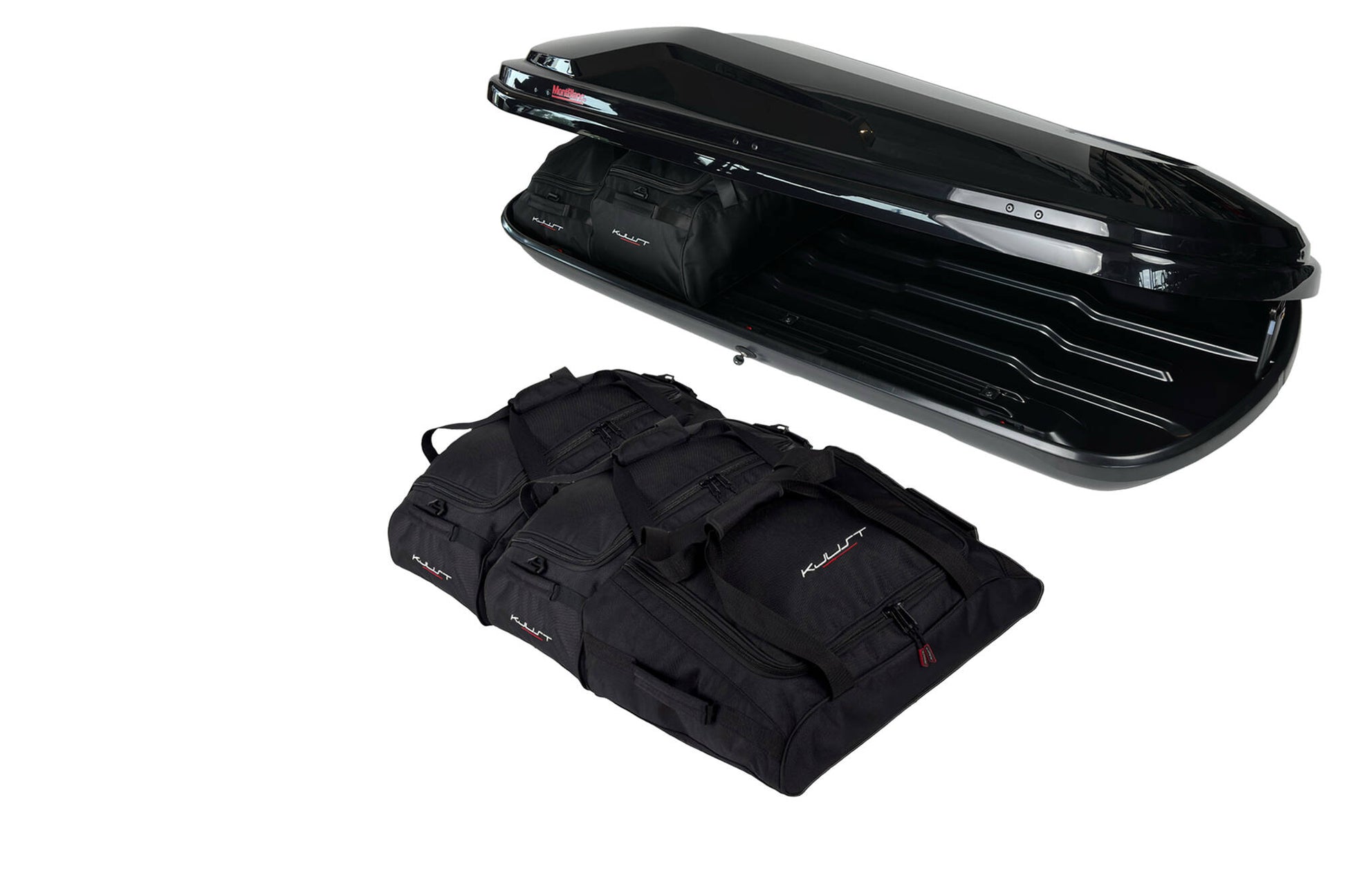 KJUST Taschen Set 5stk kompatibel mit Dachbox MONTBLANC ALTITUDE 450