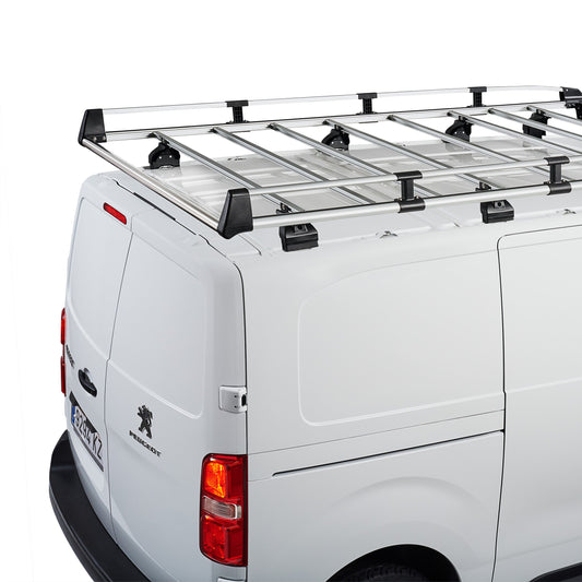 Dachgepäckträger Volkswagen Crafter L4H3 (ohne Lichter auf dem Dach) (2017--) CRUZ Evo Rack Alu Modul