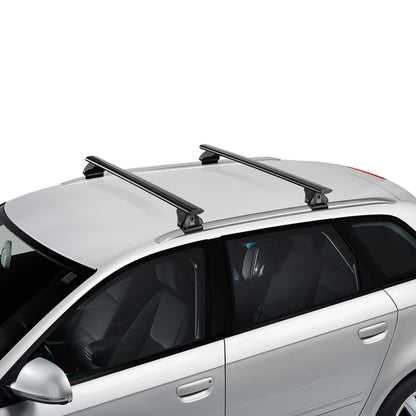 Dachträger Hyundai i20 5-Türig (II/GB - Fixpunkt ohne Glasdach) (2014--2020) (2x) CRUZ Airo FIX Dark