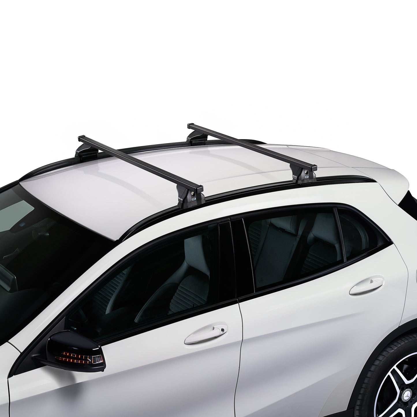 Dachträger Opel / Vauxhall Grandland X 5-Türig (integrierte Dachreling) (2017--) (2x) CRUZ Oplus S-FIX