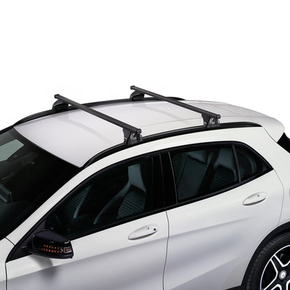 Dachträger Opel / Vauxhall Grandland X 5-Türig (integrierte Dachreling) (2017--) (2x) CRUZ Oplus S-FIX