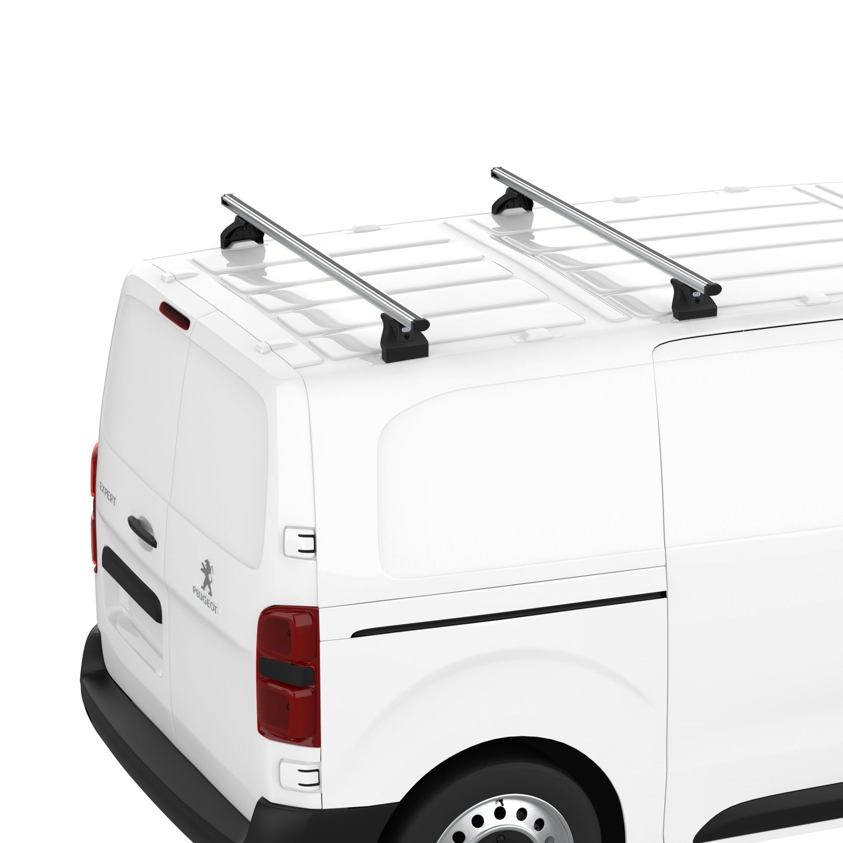 Dachträger Opel / Vauxhall Combo  (C - Befestigung mit Aluminiumteilen) (2003--2012) (2x) CRUZ Alu Cargo AF