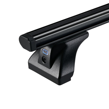 Dachträger für  Fiat Doblo Maxi (I-II - box) (2000--2010) (3x) CRUZ Alu Cargo Dark AF