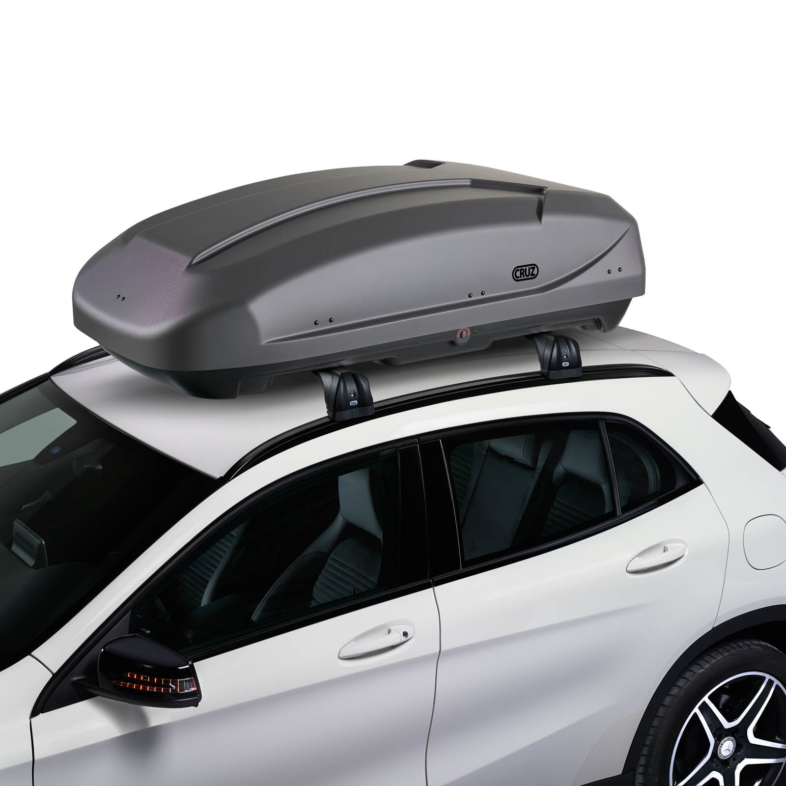 Dachbox CRUZ Paddock elite 400GT -Textur grau - - RackMag