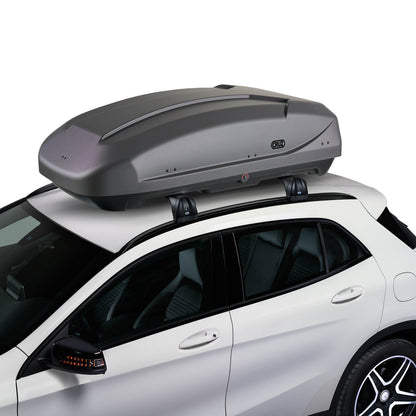 Dachbox CRUZ Paddock elite 400GT -Textur grau - - RackMag