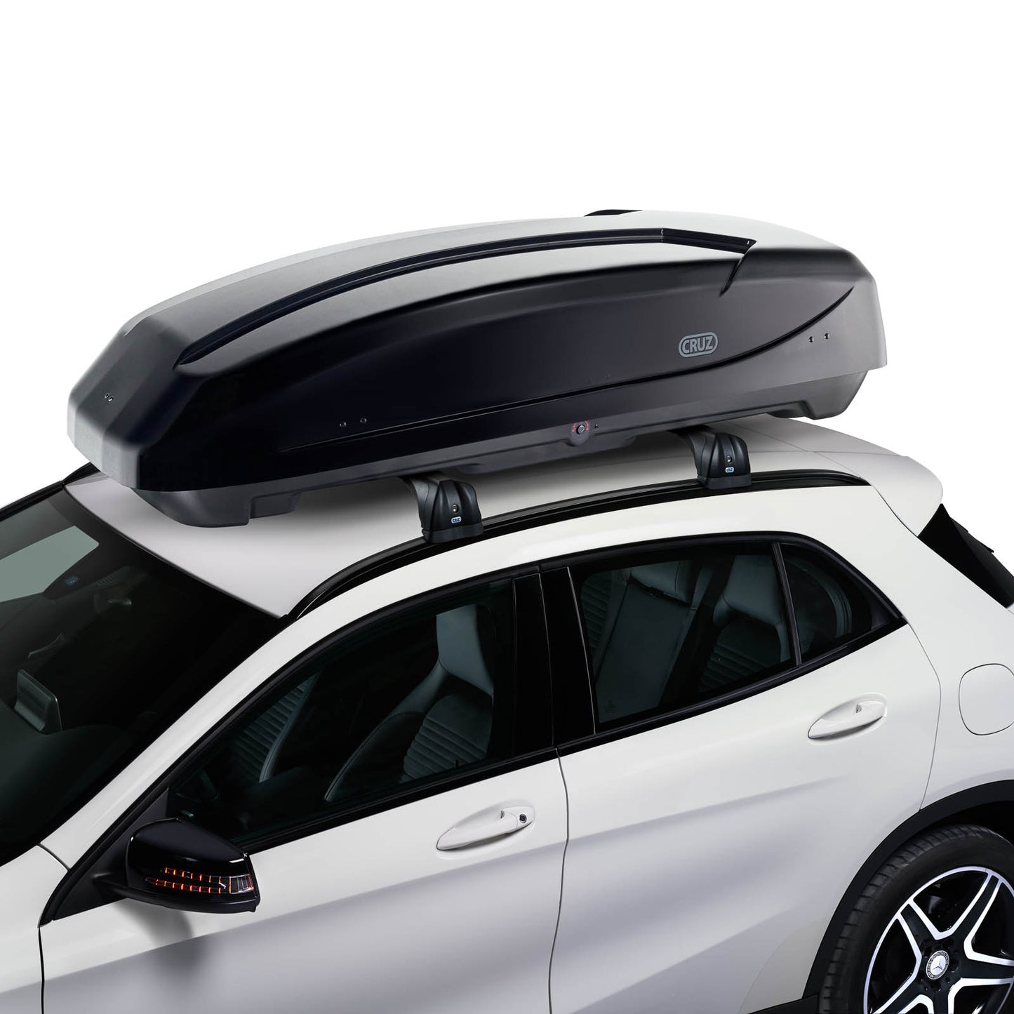 Dachbox CRUZ Paddock elite 470N -glänzend schwarz - - RackMag
