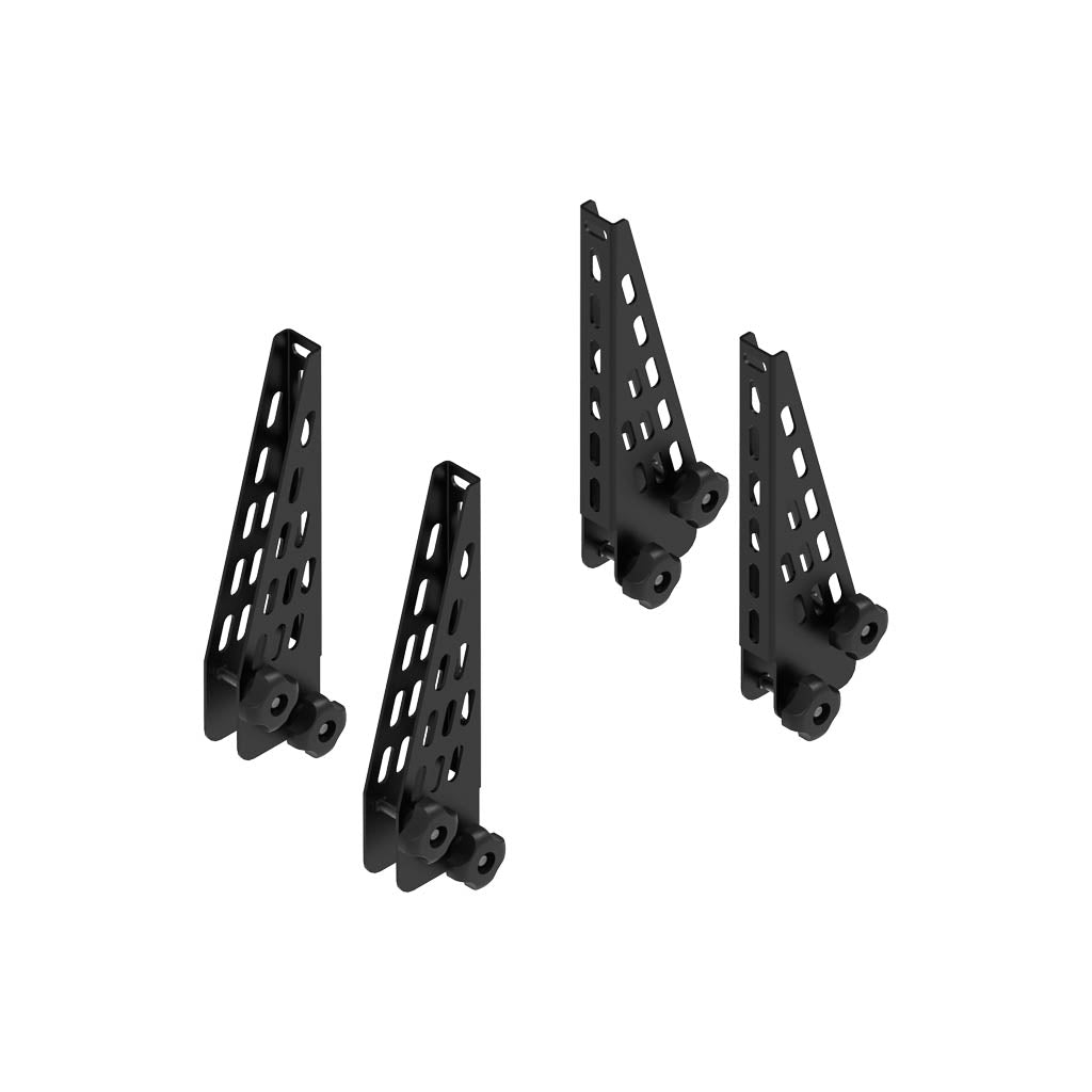 4 Halterungen 18cm for CRUZ Evo Rack - RackMag