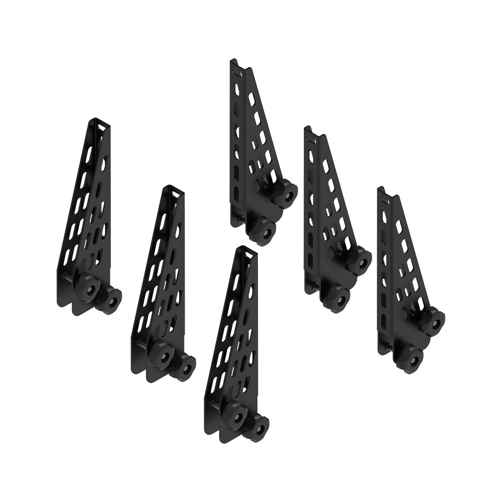 6 Halterungen 18cm for CRUZ Evo Rack - RackMag